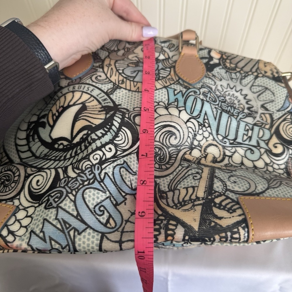 Dooney & Bourke Disney Cruise Line Inaugural 2012-2013 Satchel Purse Hand Bag - Picture 13 of 14